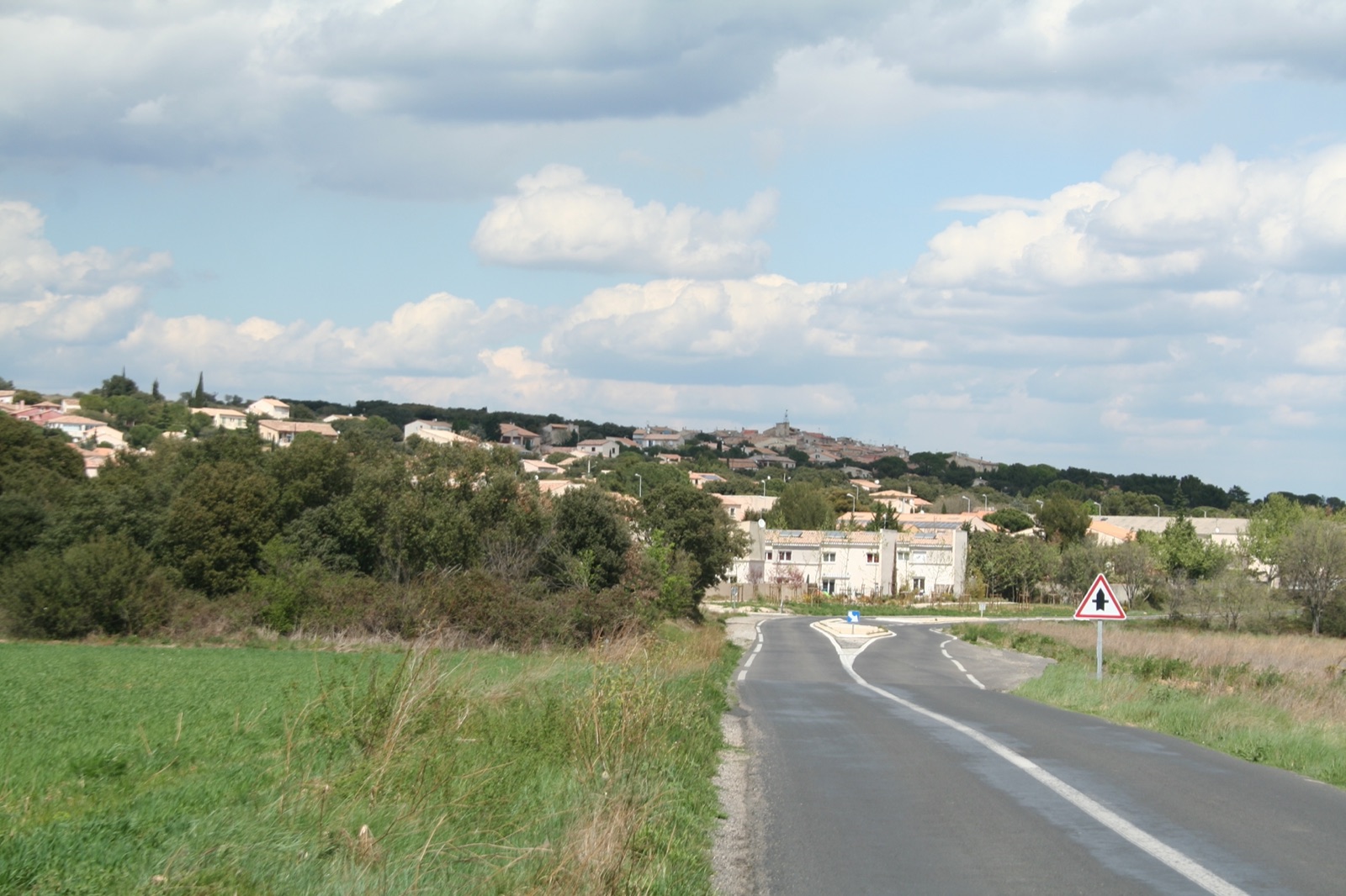 Vue générale du village de Cournonsec