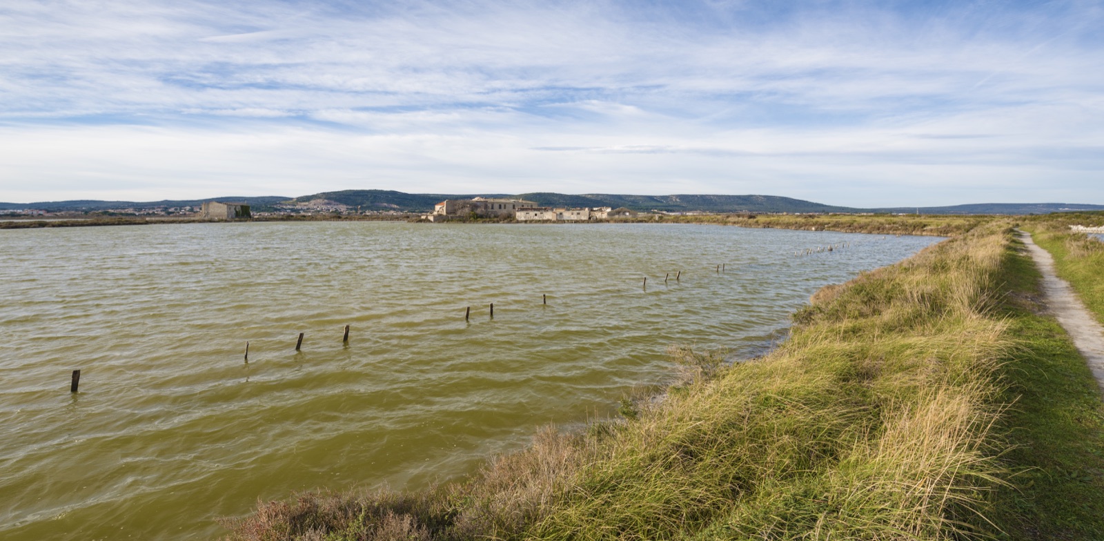 Les salins de Frontignan, réserve naturelle du littoral