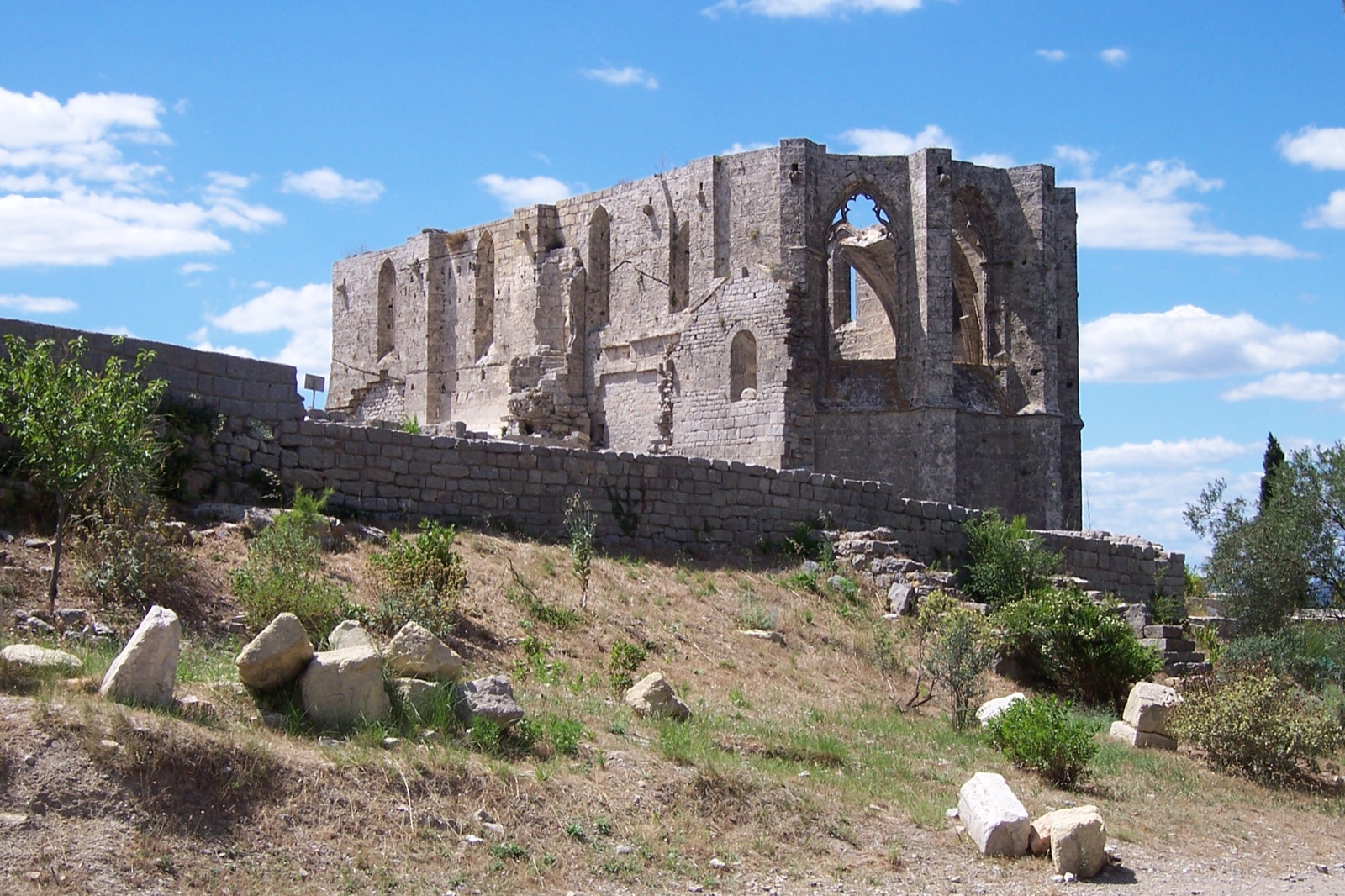 Abbaye Saint-Félix de Montceau à Gigean, Hérault